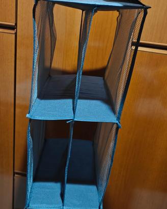 Organizer armadio grigio  35x22x100