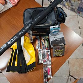 KIT EGING TOTALE 17 PZ - Canna Seika Squidoo 2.10
