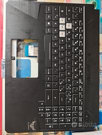 Top Case per asus tuf Gaming FX505D con Tastiera i