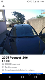 Vendo Peugeot 206