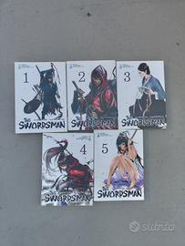 manga the Swordsman vol 1-5