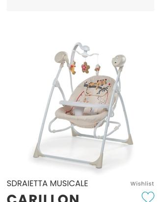 Sdraietta altalena carillon Foppapedretti