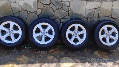 Cerchi AUDI Q3 17 + gomme invernali CONTINENTAL