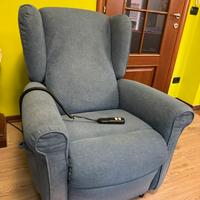 Poltrona reclinabile elettricamente