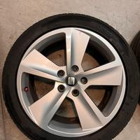 Cerchi in lega Seat Leon 17”+ gomme