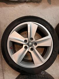Cerchi in lega Seat Leon 17”+ gomme