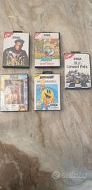 Lotto 5 giochi Sega Master System Originali 