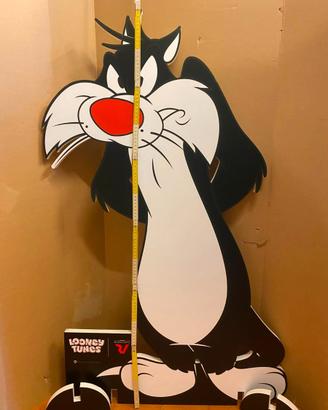 Sagoma 120 cm Looney Tunes Gatto Silvestro