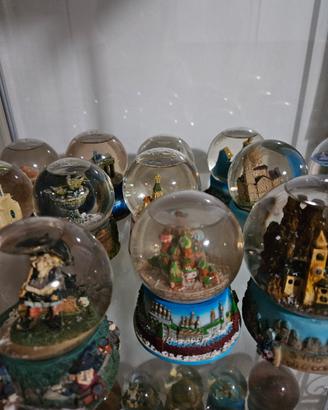 palle di neve da collezione Italiane e esterr