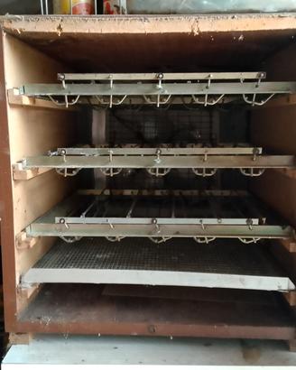 Incubatrice per uova artigianale 