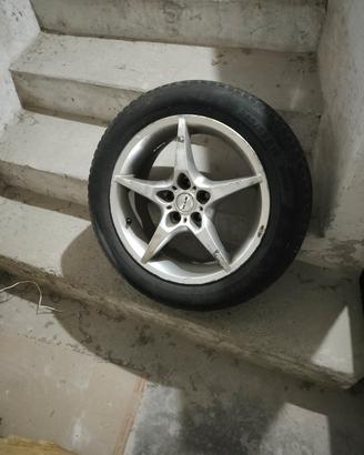 4 Cerchi in lega 16" + 4 gomme estive 205/55 R16 