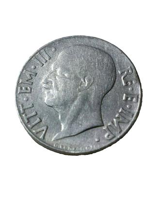 Moneta Regno d'Italia 20lire 1940 Littore Q.SPL