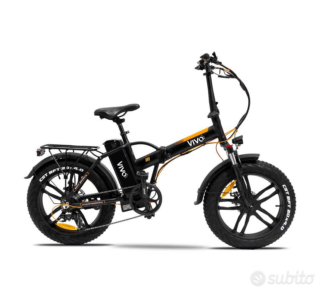 Fat Bike Elettrica Pieghevole Vivo Bike Pieghevole Bicicletta