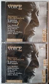 2 CD SERGIU CELIBIDACHE La musica dell'Utopia