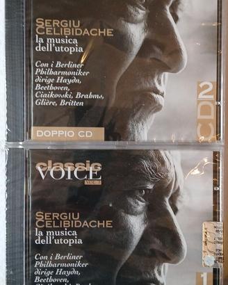 2 CD SERGIU CELIBIDACHE La musica dell'Utopia