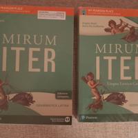 Libro "Mirum Iter" 1 + libro di grammatica
