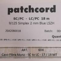 cavi in fibra ottica