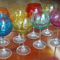 BICCHIERI DA VINO COLORATI