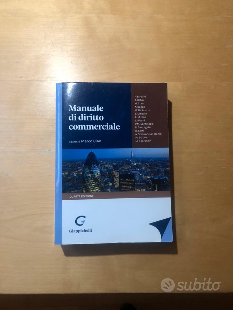 Manuale di diritto commerciale - CIAN M.