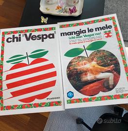 3 Pubblicità Da Collezione Tematica Vespa Piaggio 