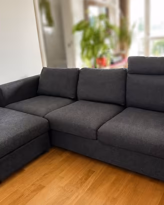 Divano IKEA VIMLE a 3 posti + Pouf contenitore