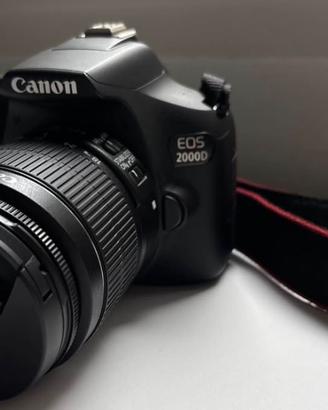 Canon EOS 2000D + accessori