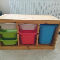 mobile Ikea trofast con cassetti