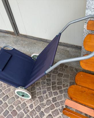 Carrello sdraio/sedia per la spiaggia