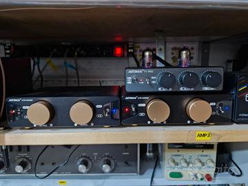 Impianto HiFi con preampli e 2 finali mono Aiyima