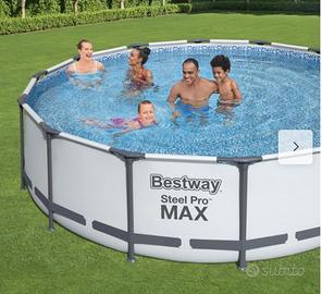 Piscina da esterno BESTWAY STEEL PRO