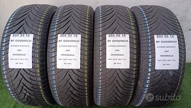 4 GOMME 205 55 16 BF GOODRICH INV RIF3021