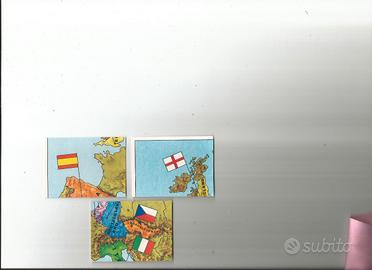 3 figurine Panini Europa 80 nuove :1-4-5