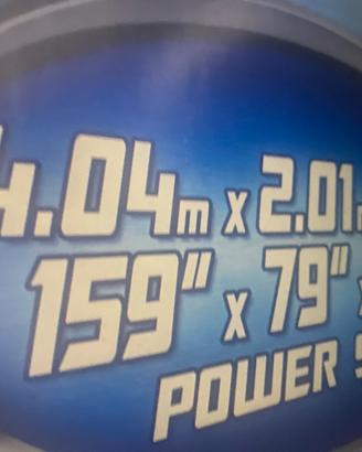 Piscina bestway completa di pompa a sabbia