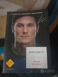Libro "Giocare Da Uomo" di Javier zanetti