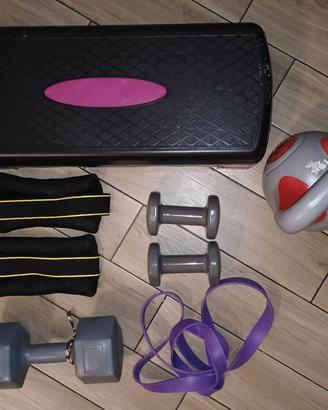 attrezzi fitness 