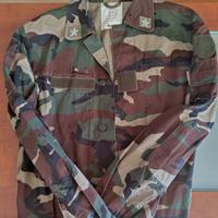 giacca/pantalone mimetica completa taglia 48 R