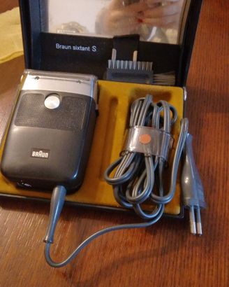 Rasoio vintage braun