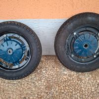 ruote x vespa 50 .L .  9 pollici