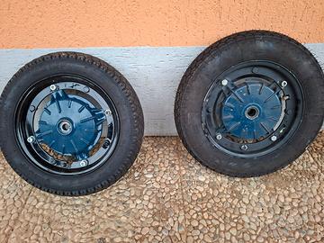 ruote x vespa 50 .L .  9 pollici