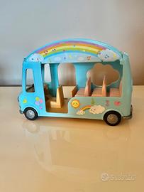 Sylvanian nursery bus arcobaleno