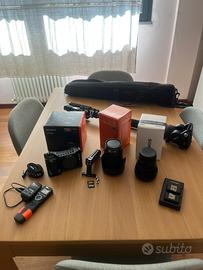 Sony a6500 con ottiche