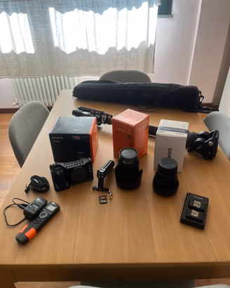 Sony a6500 con ottiche