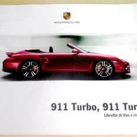 Porsche 911/997 Turbo e Turbo S,uso manutenzione
