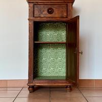 Mobile in Legno Antico Con Piano in Marmo