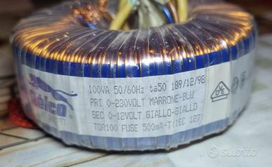 trasformatore toroidale 100 VA