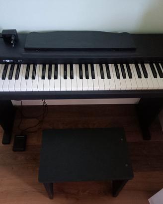 Gear4music JDP-1 - Pianoforte Digitale (nero)
