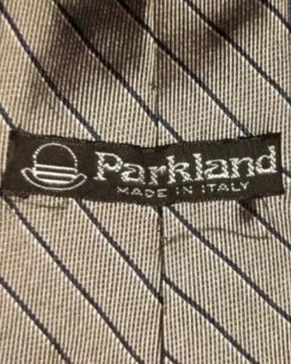 Parkland Cravatta di lusso pura Seta Made in Italy