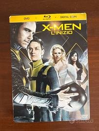 DVD Blu ray X-men l'inizio con contenuti speciali