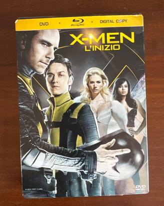 DVD Blu ray X-men l'inizio con contenuti speciali