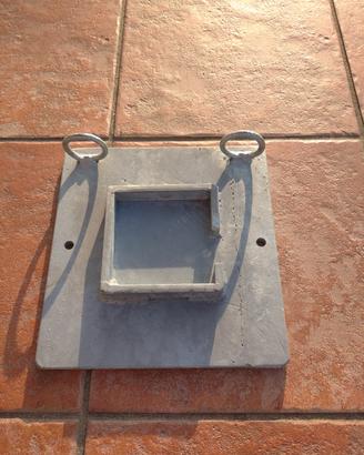 base martinetto idraulico Pajero 